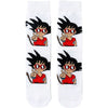New 1 pair of Bandai cartoon men's and women's socks cartoon personality skateboard socks anime mid tube cotton neutral socks