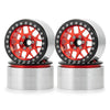 AXSPEED 4Pcs Metal 1.9"/2.2inch Beadlock Wheel Rims 25/35mm for Axial SCX10 Wraith TRX-4 D90 1/10 RC Crawler Car Upgrade Parts
