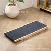 ‌Adjustable Wooden Pet Stairs & Ramp - Foldable Dog Steps for Indoor Cats, Portable Climbing Frame with Anti-Slip Surface