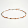 Yumfeel Bohemian Colorful Natural Stone 4mm Round Beads Necklaces Women Summer Friendship Neck Jewelry Fashion Vacation Chokers