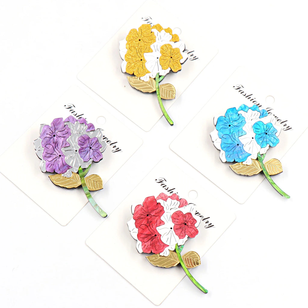 35mm Cute Pear Brooch (Safty Pin) Laser cut Acrylic Jewelry For Baby Girl Gift