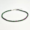 Yumfeel Bohemian Colorful Natural Stone 4mm Round Beads Necklaces Women Summer Friendship Neck Jewelry Fashion Vacation Chokers
