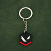 Valorant Game Merch VANDAL 3cm Mini Metal Keychain Ornament Collection Pendent Ornament Decorative Gift for Childrens Toys