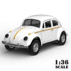 1/36 Scale Diecast Metal Pull Back Action Drives Car Forward Car Model Toy for Gift/Kids