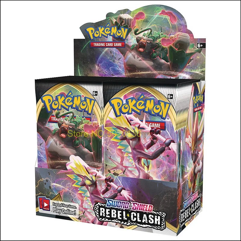 Pokemon Cards GX EX Hidden Fates English Trading Card Shining Game Versions 36 Pack Collection Toys
