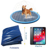170cm Summer Pet Swimming Pool Dog Splash Sprinkler Pad Inflatable Mat Cooling Dogs Outdoor Play Water Mat Toys for Pet Children