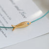Cute Fish Braided Rope Anklets For Women Bohemian Style Blue And Red Rope Fashion Leg Foot Chain Summer Beach Jewelry