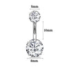 1PC 316L Surgical Steel Belly Button Rings Crystal Piercing Navel Piercing Earring Belly Piercing Sexy Body Jewelry Ombligo