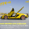 1:18 Lamborghini SIAN FKP 37 sports car Diecast Metal Alloy Model car Sound Light Pull Back Collection Kids Toy Gifts
