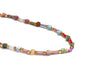 Yhpup Fashion Colorful Natural Stone Beads Chain Y2K Collar Necklace Tarnish Resistant High Quality Handmade Charm Jewelry Gift