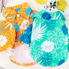 Summer Pet Clothes Hawaiian Style Pet Beach Dog Shirts Fashion Puppy Vest Coconut Print Cat Shirt Chihuahua Yorkies Pet Clothes