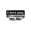 21 Types Wholesale Song Lyrics Enamel Pins Female Pop Singer Brooches Romantic Poetry Lapel Backpack Badge Jewelry Gift for Fans