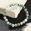 1 Piece Of Depression Healing Crystal Stone Bracelet. Dendritic Agate. Relieves Stress, Enhances Confidence And Eliminates Worry