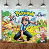 Pokemon Birthday Party Supplies Pikachu Party Decorations Foil Balloons Blowouts Tableware Plate Napkin Baby Shower Supplies Toy