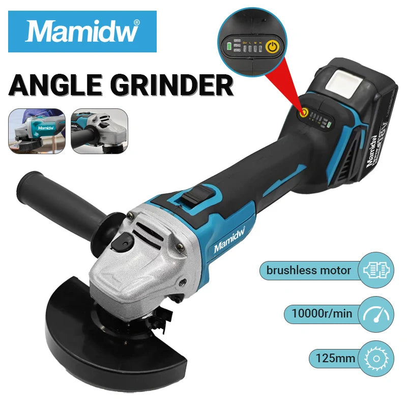 Lithium Electric Angle Grinder Rechargeable