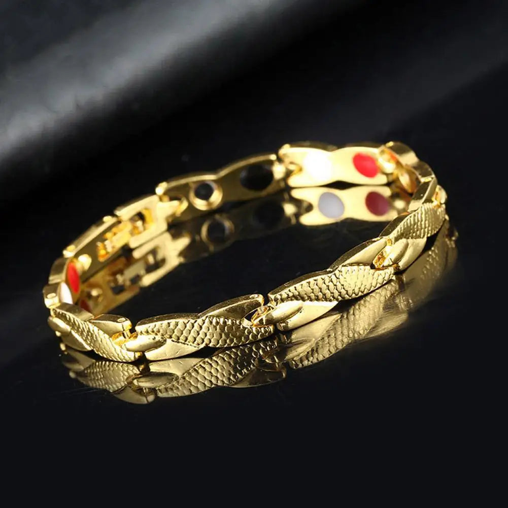 Dragon Pattern Magnetic Therapy Bracelet For Women Power Therapy Magnets Bracelets Bangles For Women Men