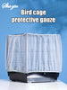 1PC Square round Bird Cage Clothes Cover Splash Proof Mosquito Net Screen Parrot Protection Net Cage Accessory