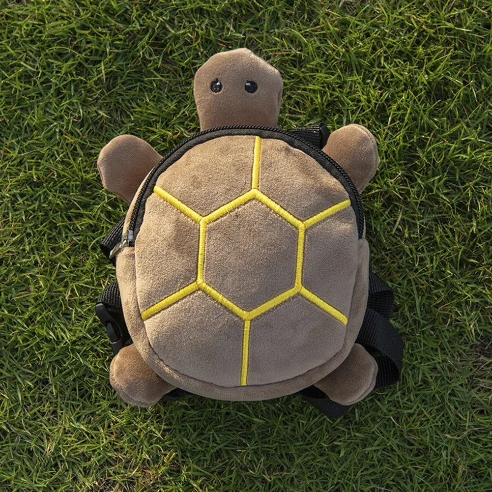 Cartoon Turtle Shape Dog Backpack No-Pull Pet Harness Vest Self Carrier Metal Zipper Large Capacity Backpack Pet Products