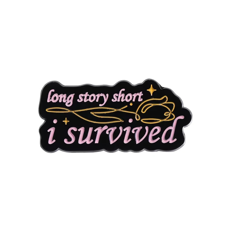 21 Types Wholesale Song Lyrics Enamel Pins Female Pop Singer Brooches Romantic Poetry Lapel Backpack Badge Jewelry Gift for Fans