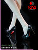 1/6 Scale Female Fishbill High Heels Shoes Model Fit 3.3cm Length Feet Soldier 12" Action Figure Body