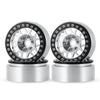 AXSPEED 4Pcs Metal 1.9"/2.2inch Beadlock Wheel Rims 25/35mm for Axial SCX10 Wraith TRX-4 D90 1/10 RC Crawler Car Upgrade Parts