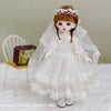 New Elegant 30cm Doll Clothes Pretty Casual Doll Dress Cute 1/6 BJD Doll Outfit Set