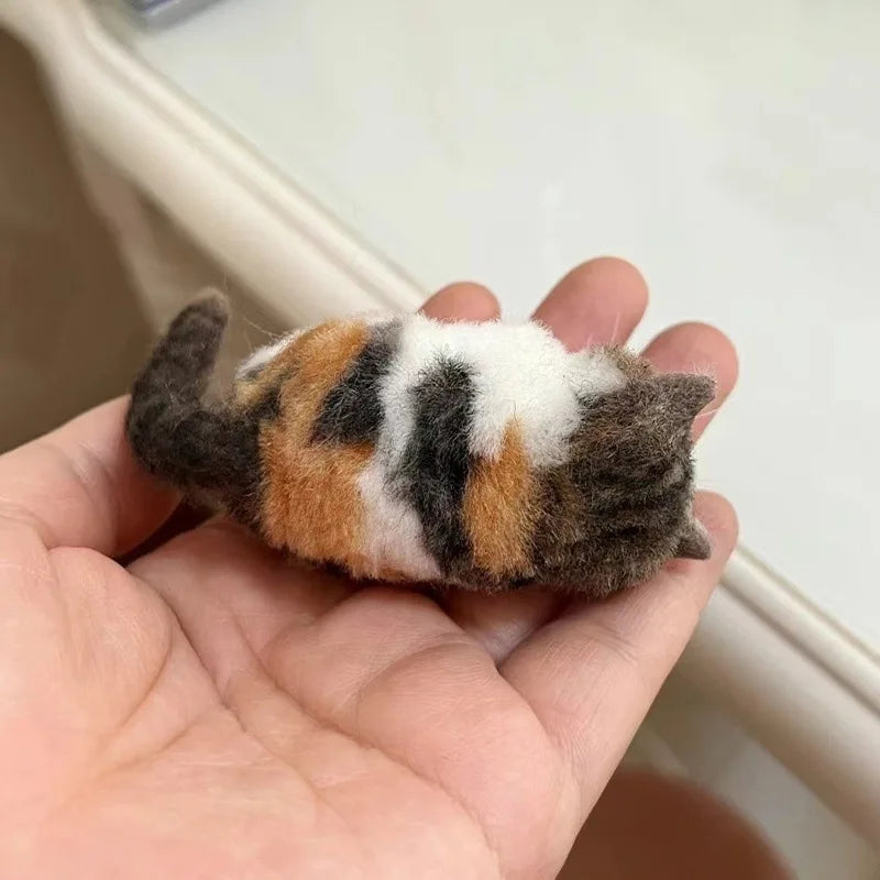 Cute Wool Needle Felting Kit Non-Finished Cat Handmade Wool Felting Material Package Doll Toy DIY Gift Needle Felting Tool Kit