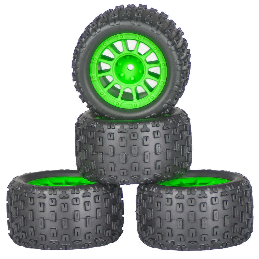 1/18 RC Tires for ARRMA 1/18 TYPHON GROM & GRANITE – Durable, High Grip, Multi-Color Options