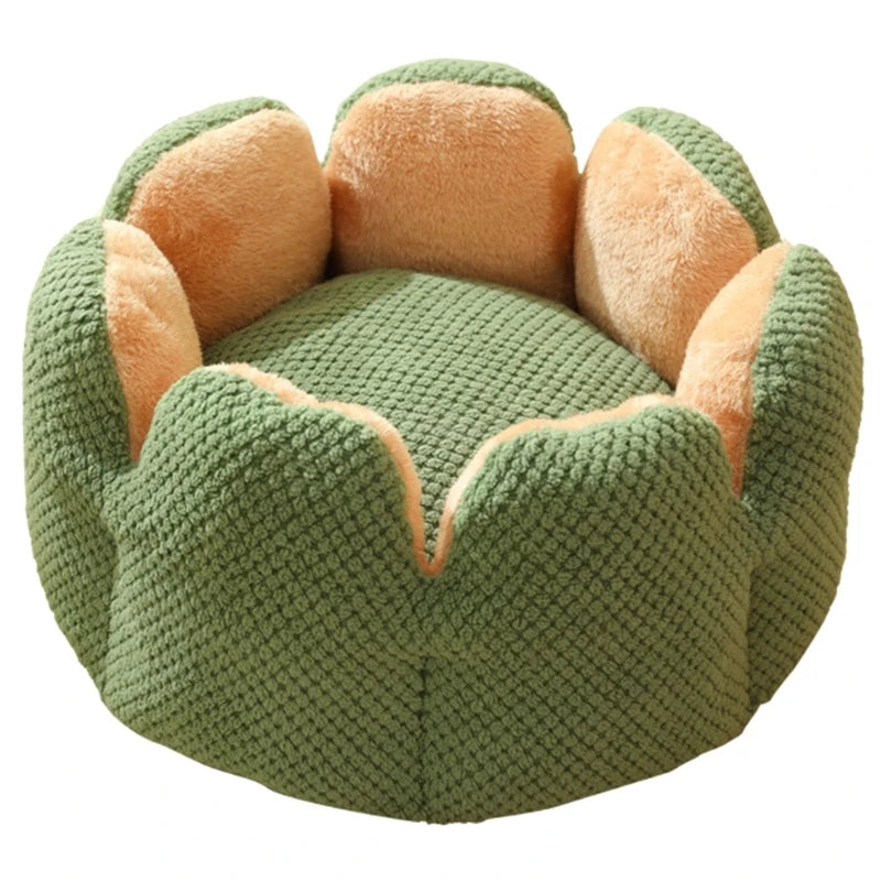 Bed House Lovely Cactus Flower Puppy Kennels Mat Winter Warm Beds Dropshipping