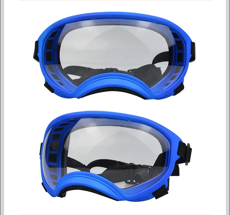 Color changing pet glasses, dog goggles, size dog sunglasses, snow glasses, UV resistant dog sunglasses