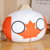 20-40cm Stuffed Polandball Pillow Countryball Japan United Nation Ukraine Switzerland Germany Italy Plush Toy Kawaii Kid's Gifts