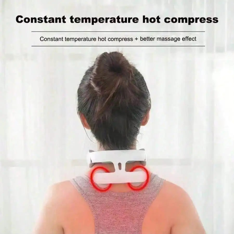 Smart Neck & Shoulder Massager – Portable, USB Rechargeable, Gift for Men & Women