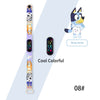 Bluey Bingo Family Printed Cartoon Electronic Watch Cool Colorful Waterproof Anime Toy Watch Wrist Strap Kids Birthday Gift