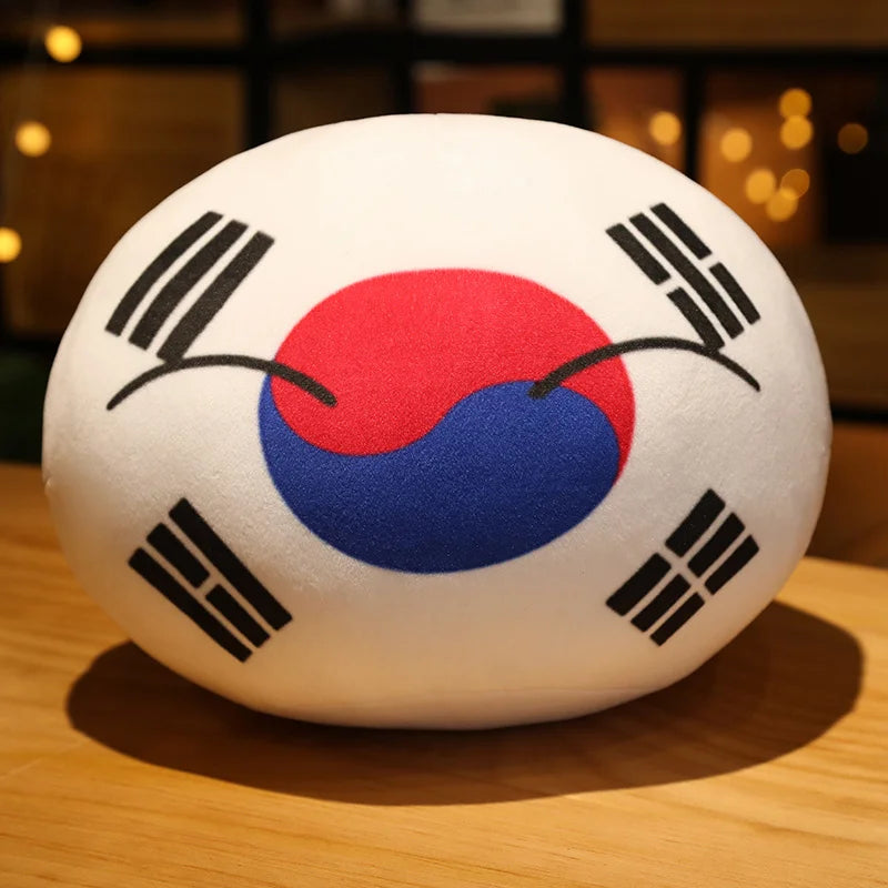 20-40cm Stuffed Polandball Pillow Countryball Japan United Nation Ukraine Switzerland Germany Italy Plush Toy Kawaii Kid's Gifts