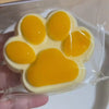 New Mini Kawaii Plush Cat Paw Mochi Taba Squishy Silicone Cute Pink Cat Foot Small Cat Paw Fidget Toy