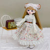 New Elegant 30cm Doll Clothes Pretty Casual Doll Dress Cute 1/6 BJD Doll Outfit Set