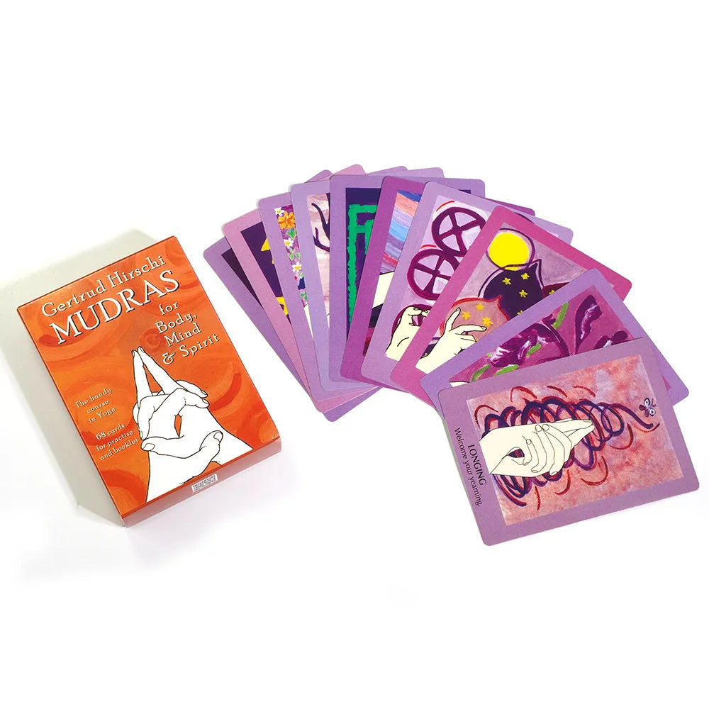 Mudras For Body Mind And Spirit Yoga Course 68 Practice Cards Tarot Oracle Deck