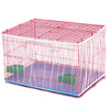 Mesh Bird Cage Cover Shell Skirt Net Easy Cleaning Catcher Guard Bird Cage Stretchy Mesh Parrot Bird Cage Net Jaula Para Pajaros