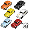 1/36 Scale Diecast Metal Pull Back Action Drives Car Forward Car Model Toy for Gift/Kids