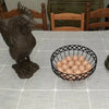 6/12Pcs Plastic Eggs Chicken House Small Fake Eggs Farm Animal Supplies Cages Accessories Guide Chicken Nest Egg Painting