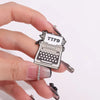 21 Types Wholesale Song Lyrics Enamel Pins Female Pop Singer Brooches Romantic Poetry Lapel Backpack Badge Jewelry Gift for Fans