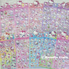 20Sheets Kawaii Sanrio Hello Kitty Sticker Cartoon Laser Diy Stickers Decals Stationery Wholesale Kids Toys Gifts
