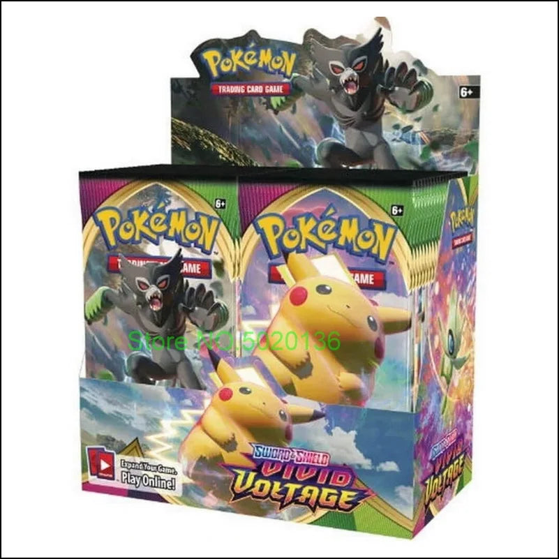 Pokemon Cards GX EX Hidden Fates English Trading Card Shining Game Versions 36 Pack Collection Toys