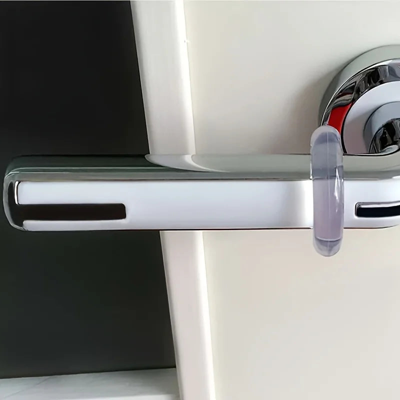 3-piece silicone painted plastic door impact block, lower door rubber wall protector, DIY simple repair rubber door plug