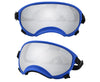 ATUBAN Dog Goggles Anti UV Strong Impact Resistance Adjustable Elastic Puppy Large Breed Dog Goggles Breathable Pet Sunglasses