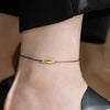 Cute Fish Braided Rope Anklets For Women Bohemian Style Blue And Red Rope Fashion Leg Foot Chain Summer Beach Jewelry