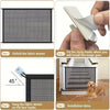 Portable pet safety door: Durable nylon barrier suitable for stairs and balconies - no drilling required pet gate