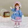 New Elegant 30cm Doll Clothes Pretty Casual Doll Dress Cute 1/6 BJD Doll Outfit Set