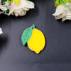 35mm Cute Pear Brooch (Safty Pin) Laser cut Acrylic Jewelry For Baby Girl Gift