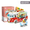 TOYLINX Street & City View Model Building Block Toys - Children's Construction Toys, Mini Creative Home Decorations